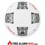 Edwards GCVWF Ceiling Strobe White