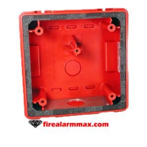 Cooper Wheelock WPBB-R Weatherproof Back Box Red
