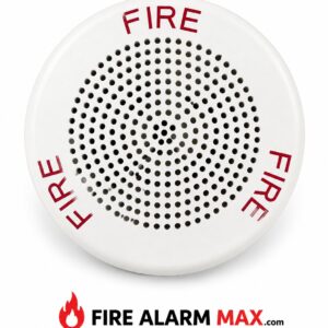 Siemens SLSPCW-F Ceiling Speaker Red FIRE