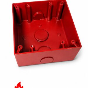 Edwards 74347U Surface Mount Box Outdoor Red