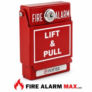 Potter PAD100-PSDA Addressable Dual Action Pull Station