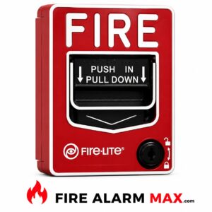 Fire-Lite BG-12LSP Dual-Action Pull Station