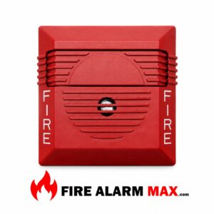 Wheelock NH-12/24-R Wall Mount Horn Red