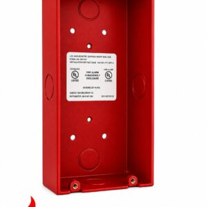 Simplex 2975-9461 Metal Surface Box Red