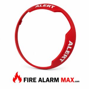 System Sensor BZRC-AL Red Bezel, ALERT.