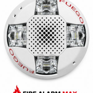 Edwards GCSVWF-SP Speaker Strobe FUEGO White
