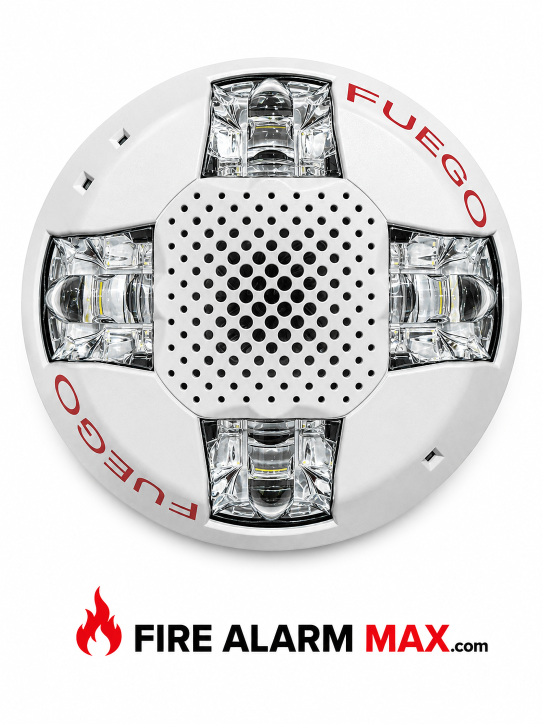 Edwards GCSVWF-SP Speaker Strobe FUEGO White