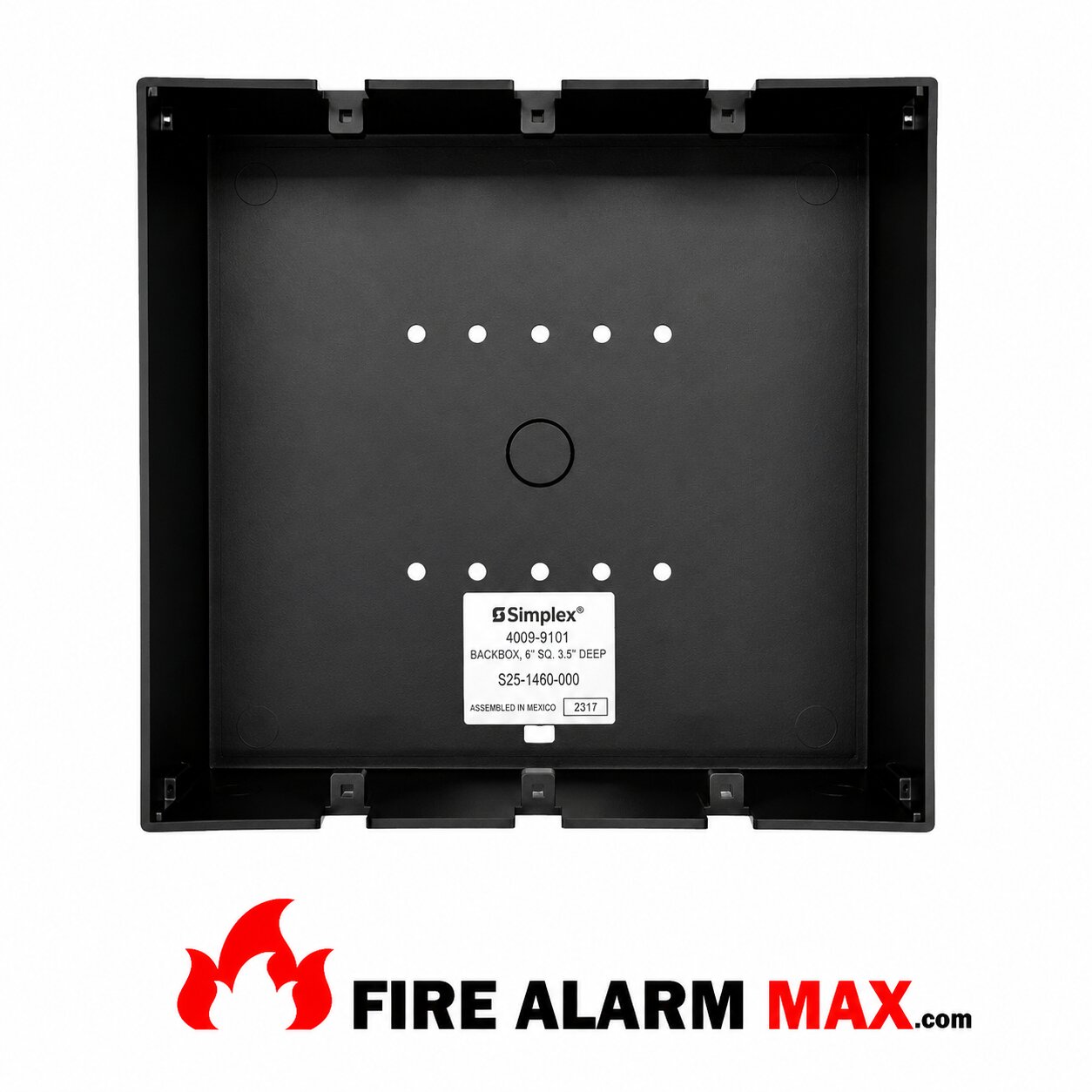 Notifier ABF-2DB Annunciator Flush Box
