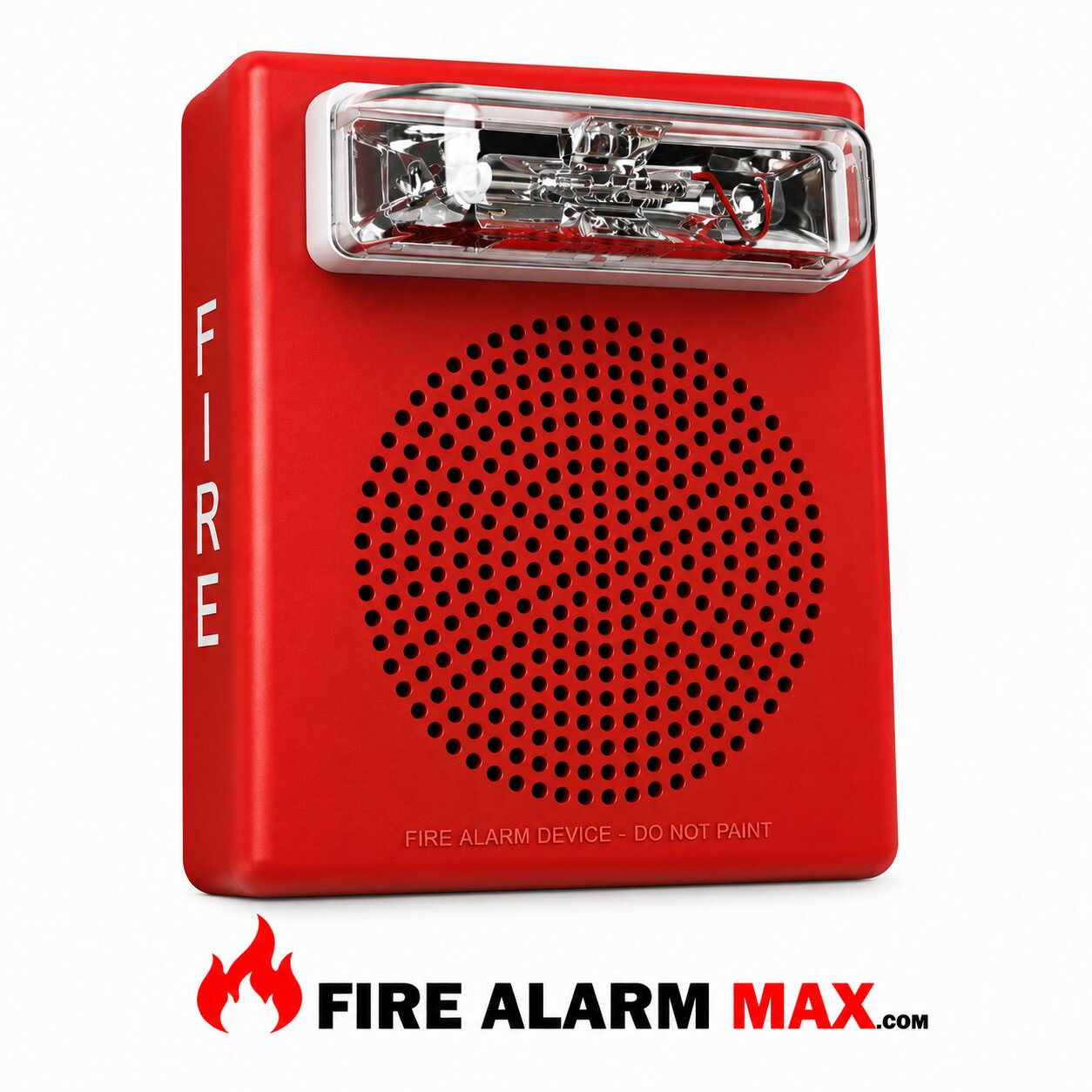 Cooper Wheelock E50H-24MCW-FR Speaker Strobe Red