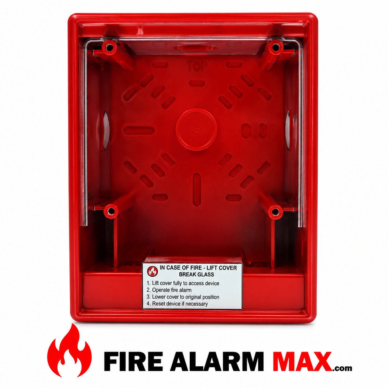 Edwards G4RSB Red Surface Mount Box